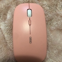 【ネット決済・配送可】Bluetoothワイヤレスマウス(ピンク)