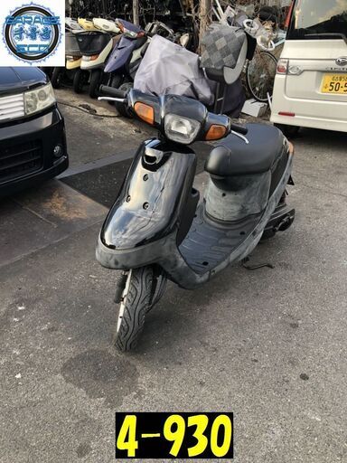 即お取引頂きました。愛知県公安委員会許可業者(オートバイ商)☆GARAGE-ECO千音寺☆ジョグアプリオSA11J黒　4-930名古屋市中川区より!!