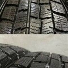 【DUNLOP WINTER MAXX WM01 165/70R14】スタッドレス【Weds JOKER 14インチ 4.5J4HPCD100+45】バリ溝　(VTJ412) クレジットカード QRコード決済可能