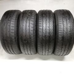 215/65R16 ブリヂストン LUFT RVII 2017年製 70～80% 16X6.5 日産 エルグランド 純正 5H -114.3 4本    ～横浜市旭区 ズーラシア近く～