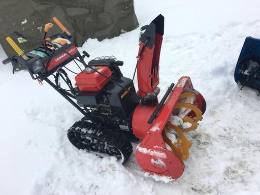 ★ギアまわり新品に交換致しました★ヤンマー除雪機　7馬力 Je-765FR　整備済み