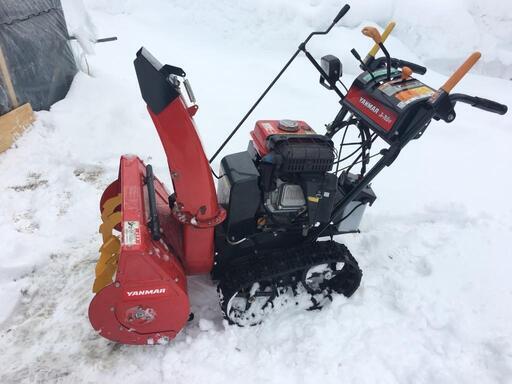 ★ギアまわり新品に交換致しました★ヤンマー除雪機　7馬力 Je-765FR　整備済み