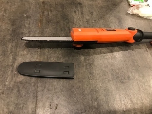 中古】YARD FORCE 最新 高枝チェーンソープラス 0725 替刃付き 