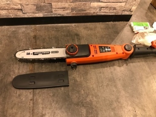 中古】YARD 割引 FORCE 高枝チェーンソープラス 0725 替刃付き 