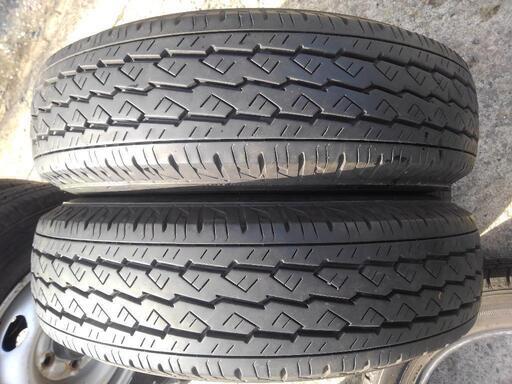 175R14 LT 6PR ホイールセットタウンエース ライトエース使用 | obbu