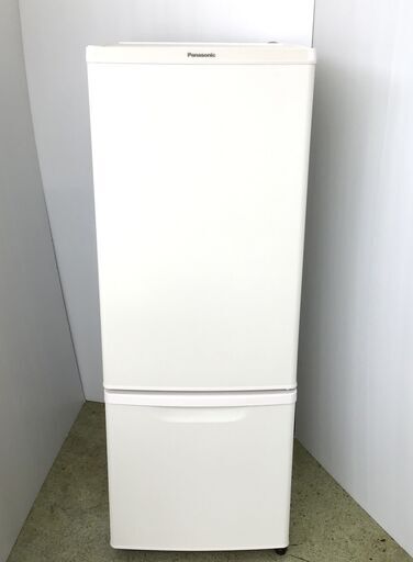 22R034 ジ C Panasonic パナソニック ノンフロン冷凍冷蔵庫 NR-B17CW-W 168L 2020年製 中古品