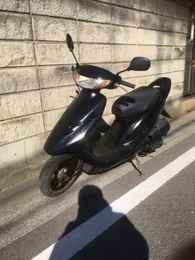 AF34 ライブディオ　ZXリアスポ付き　社外マフラー　　サイドスタンド付き