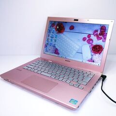 激可愛ピンク✨ Corei5✨HDD700GB✨インカメラ✨中古ノートパソコン