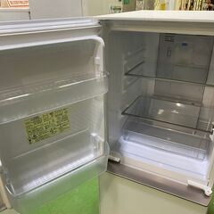 愛品館八千代店】保証充実シャープ2018年製137L2ドア冷凍冷蔵庫