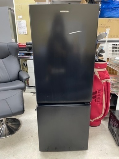アイリスオーヤマ 冷蔵庫 156L 2019年 右開き ブラック NRSD-16A-B