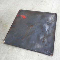 ホーロー看板 菅公 シャツ 90×90cm 大型 ビッグサイズ カンコー 昭和