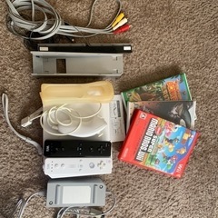 Wii ソフトセット（コントローラー２つ）