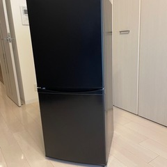 アイリスオーヤマ　冷蔵庫　2020年製　2ドア142Lブラック　...