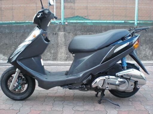 CF46A アドレスV125G 規制前 K5 ブラック カスタム 外装カウル/後