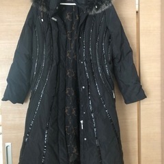 冬コート　黒　大きめサイズ