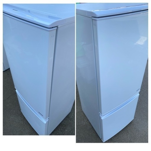 2016年製 SHARP SJ-C17C-W 2ドア 冷蔵庫 167Lつけかえどっちもドア(0126) 2016年製 SHARP SJ-C17C-W 2ドア 冷蔵庫 167Lつけかえどっちもドア(0126)