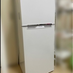 【ネット決済】冷蔵庫　2017年製　126Ｌ　一人暮らしにオススメ