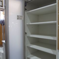 キッチンキャビネット 折れ戸タイプ ホワイト 【モノ市場東海店】151