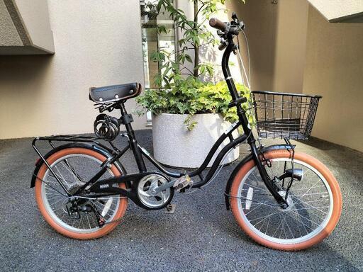 キャプテンスタッグ　折りたたみ自転車