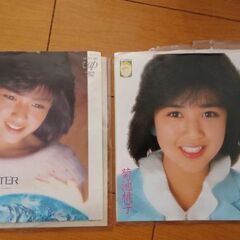 菊池桃子　2枚セット 中古EPレコード　国内盤