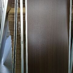 値引き価格】自立型パーテーション7枚(+付属部品)【事務向け空間仕切り板】