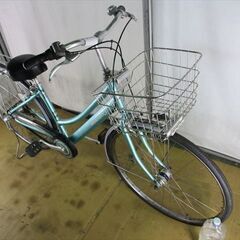 B708　限定特価　整備済み★ブリヂストン　アルベルト　ライトブルー★ 中古自転車 【27インチ 】