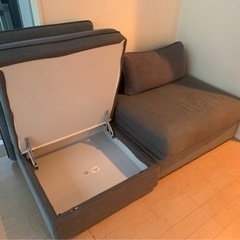 IKEAの収納付きソファ