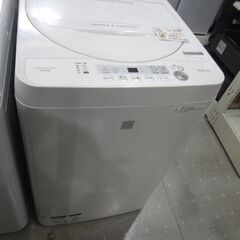 シャープ 2017年製 5.5㎏ 洗濯機 ES-G5E5 【モノ...