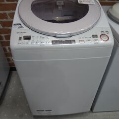 シャープ 2016年製 8㎏ 4.5㎏ 洗濯乾燥機 ES-…