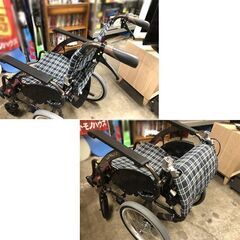 カワムラサイクル アルミ製 介助型 次世代型標準車いす 多機能型 WAP16-40S