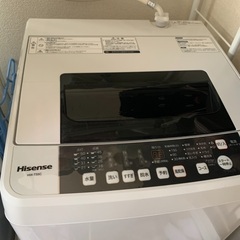 Hisense 全自動電気洗濯機　ハイセンス　新生活