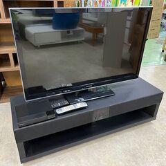 ☆3点セット☆TV 42インチ スピーカー付TV台 Blu-rayプレーヤー SONY