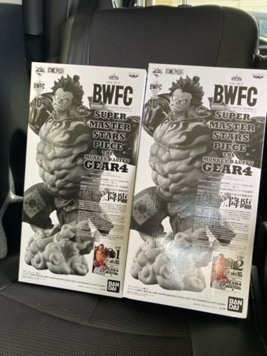 最終値下げ！ワンピース　フィギュア　ルフィ　ギア4 smsp bwfc 未開封