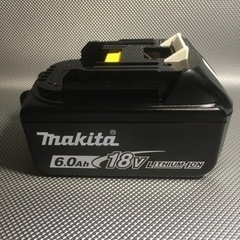 マキタ 18V 6A バッテリー　⑨