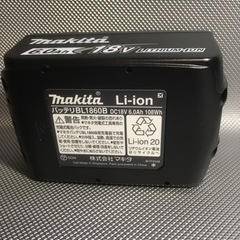 マキタ 18V 6A バッテリー　⑨