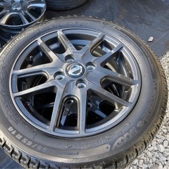 🌟✨日産純正‼️ミシュランスタッドレス‼️✨🌟配送無料‼️デイズ等‼️155/65R14 14×4.5J※ご配送可能エリアはございます。