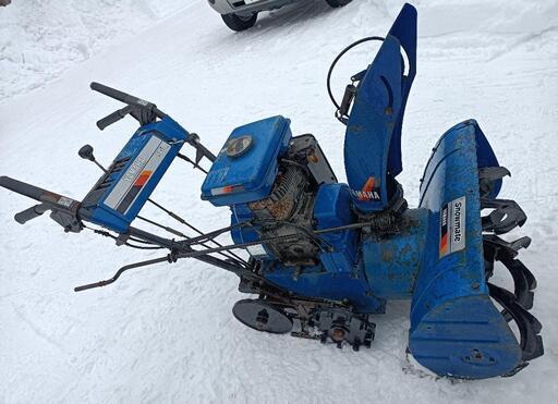 お話中！ヤマハ除雪機  YSM560