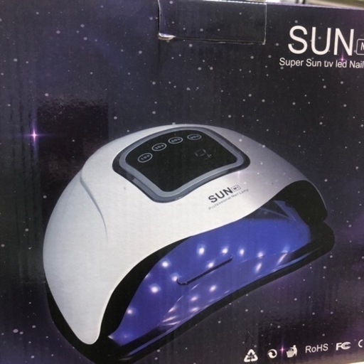 ジェルネイルランプ未使用 ゆゆ 舞松原のネイルの中古あげます 譲ります ジモティーで不用品の処分