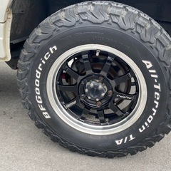 値引き交渉可　BFGoodrich タイヤホイールワイトレ１本づつバラ売り不可① BFGoodrich ATとワイトレ