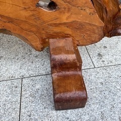 衝立　一枚板　天然　株