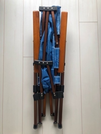 【売約済】ほぼ新品！コールマン販売終了の大人気レイチェア(デニム柄)【2月中旬までに取り引き可能な方】 売約済】ほぼ新品！コールマン販売終了の大人気レイチェア(デニム柄