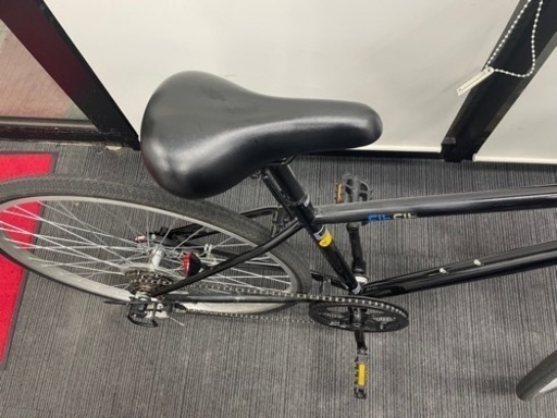 格安自転車クロスバイク　AEON BIKE　イオン　FitFit　フィットフィット　クロスバイク　27インチ　ブラック