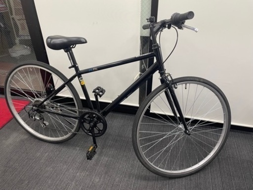 格安自転車クロスバイク　AEON BIKE　イオン　FitFit　フィットフィット　クロスバイク　27インチ　ブラック