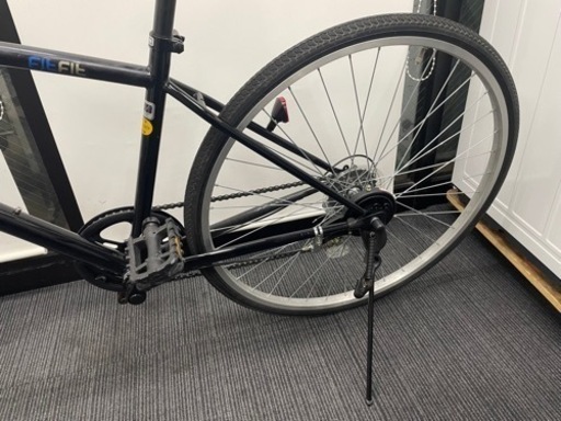 格安自転車クロスバイク　AEON BIKE　イオン　FitFit　フィットフィット　クロスバイク　27インチ　ブラック