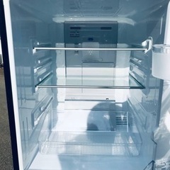 ①ET1357番⭐️SHARPノンフロン冷凍冷蔵庫⭐️