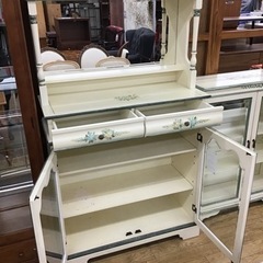 KM-103【ご来店頂ける方限定】アンティークスタイル　キャビネット