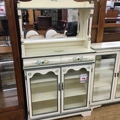 KM-103【ご来店頂ける方限定】アンティークスタイル　キャビネット