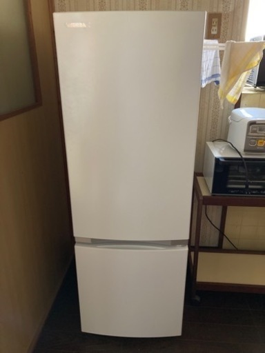 東芝　GR-R17BS-W　2ドア冷蔵庫　(170L・右開き)　セミマットホワイト