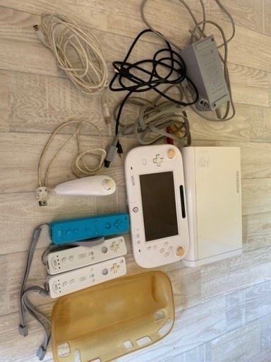 WiiU セット　本体\u0026ソフト3点セット