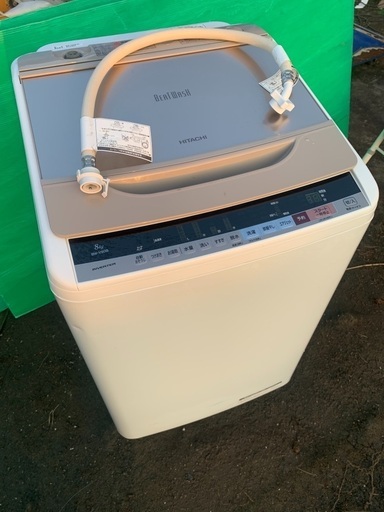 ☆2018年製 日立全自動洗濯機（BW-V80B）8K g 2018年製 NO 674 nodec